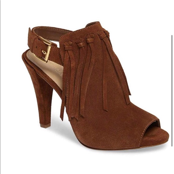 MICHAEL Michael Kors Shoes - Michael Kors Fringe Bootie